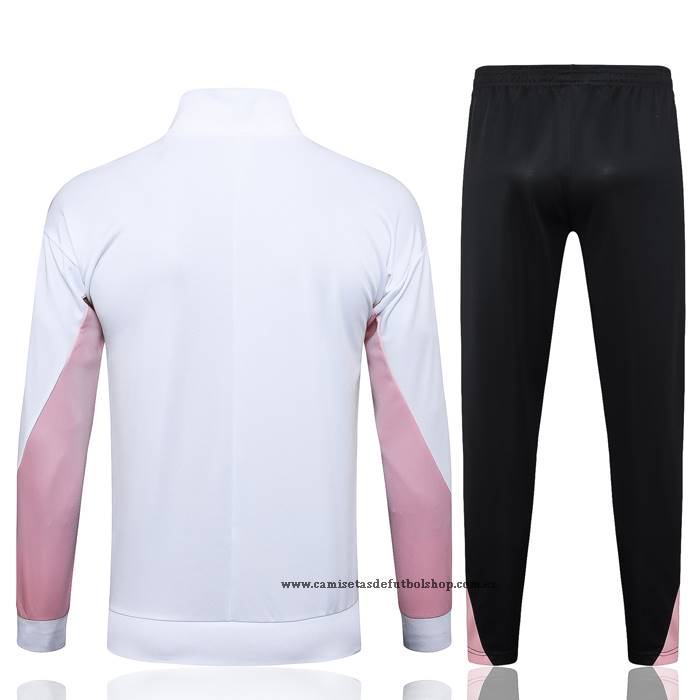 Chandal de Chaqueta del Paris Saint-Germain Jordan Nino 24-25 Blanco